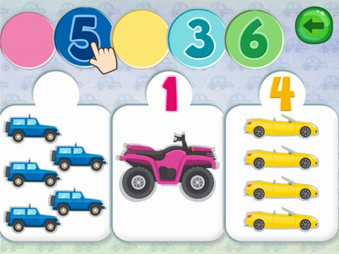 Learn Numbers with Cars for Smart Kidsのおすすめ画像1