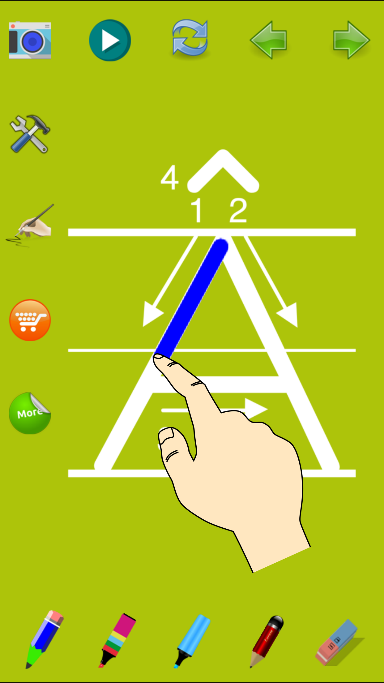 Trace French Letters,Capital screenshot 3