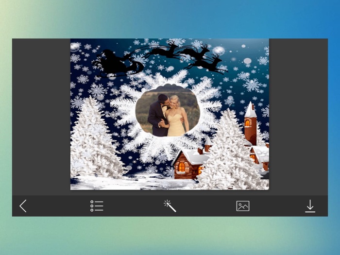 Christmas 2017 Picture Frames - Frame editor