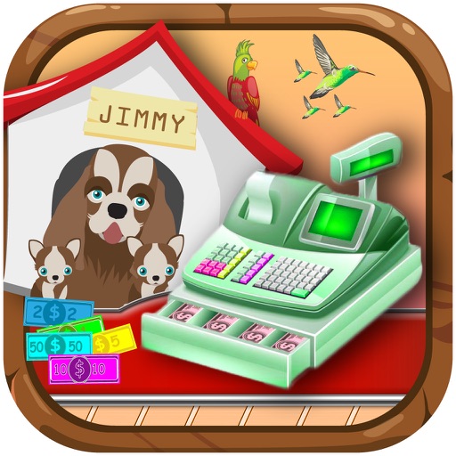 Cute Pets Store Cash Register - Supermarket POS icon