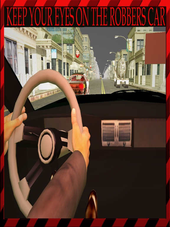 Police Chase Gone Crazy - You are chasing robbers in an insane getaway iPad screenshot