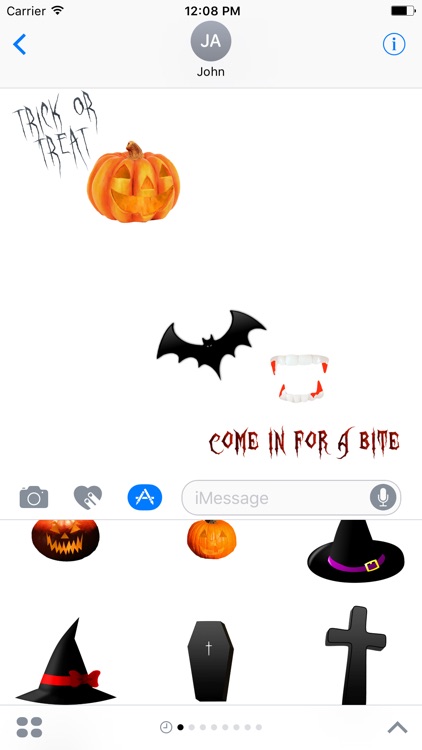Halloween Stickers - Stickers for iMessage screenshot-3
