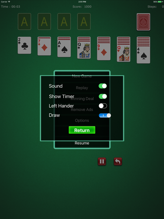 Screenshot #6 pour Free Solitaire HD+