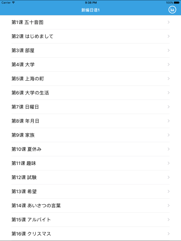Screenshot #4 pour 新编日语-日语学习口语必备教程