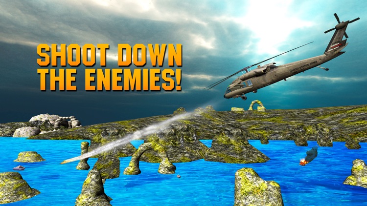 Navy Helicopter Gunship Warfare – WW2 Battlefield screenshot-3