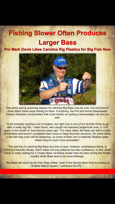 Screenshot #2 pour The World of Bass Fishing Mag