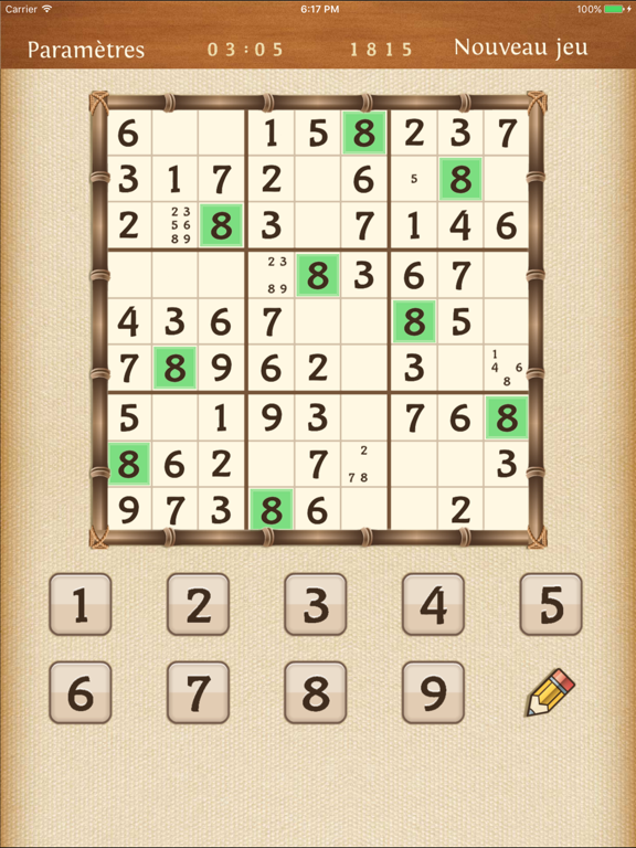 Screenshot #5 pour Sudoku Classic.