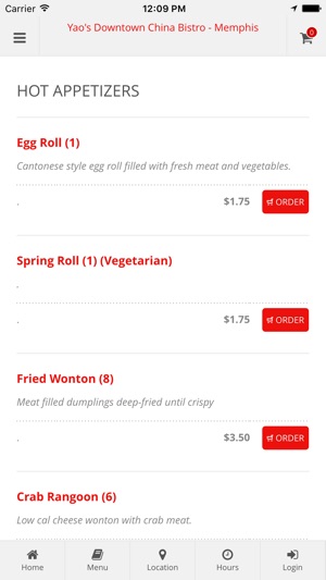 Yao's Downtown China Bistro - Memphis Online Ordering(圖2)-速報App