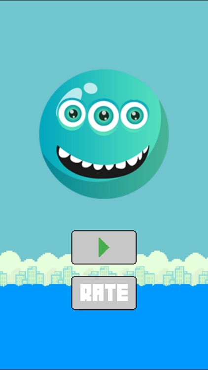 Rolling 3 Eyes Monster