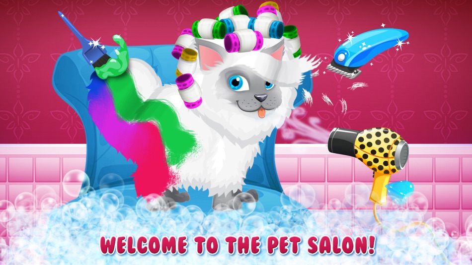 #1. Sunnyville Fluffy Salon (iOS) Podle: Sunstorm Interactive