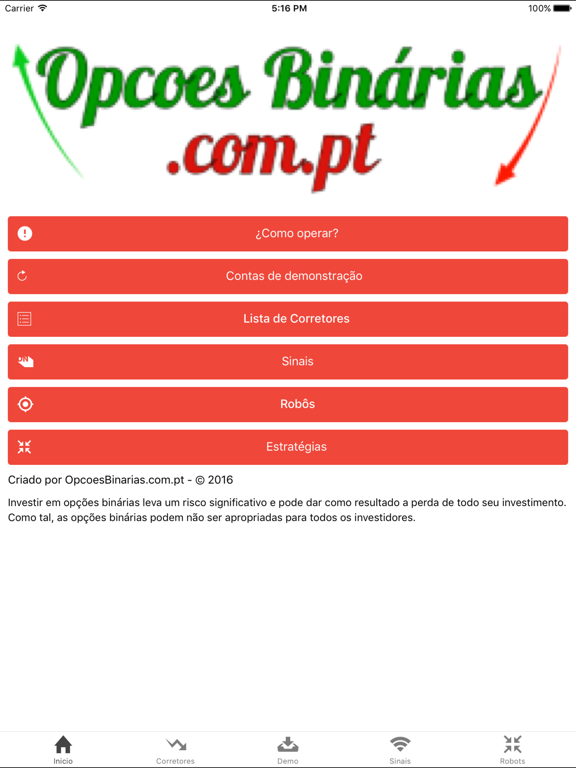 Screenshot #4 pour Opções Binárias para iniciantes