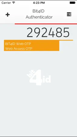 Authenticator screenshot 1