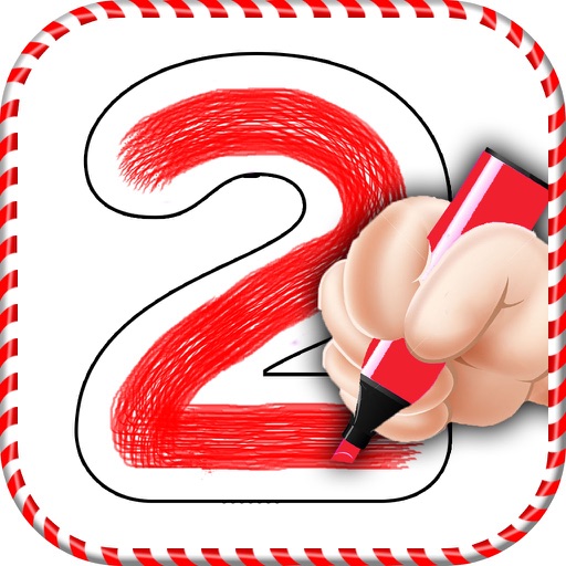 Christmas Numbers Tracing - Holiday Number Fun by Madhuri Barochiya