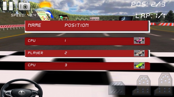 Screenshot #3 pour Circuit Racer 2 Extreme AI Car Racing Action Game