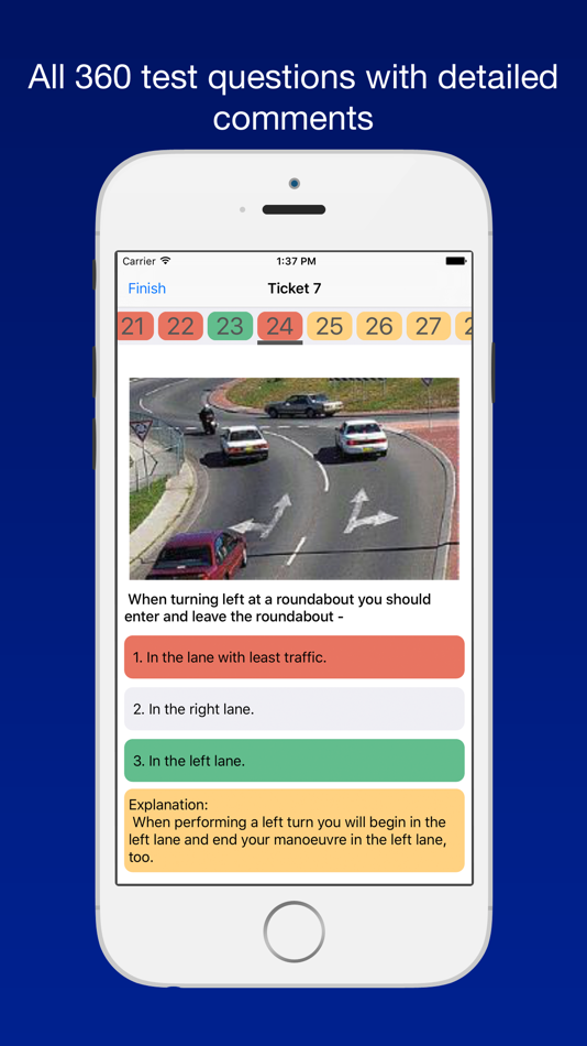 #2. Australian Driver Knowledge Test Class C CAR Free (iOS) Podle: Andrey Fetisov