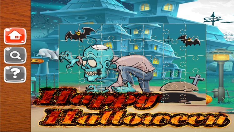 Zombie Halloween Jigsaw Puzzle