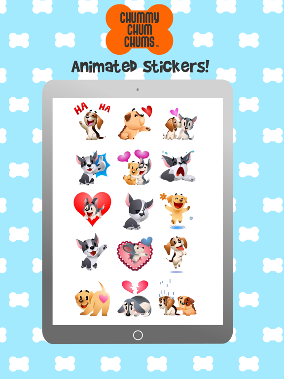 Screenshot #4 pour Chummy Chum Chums Animated Stickers
