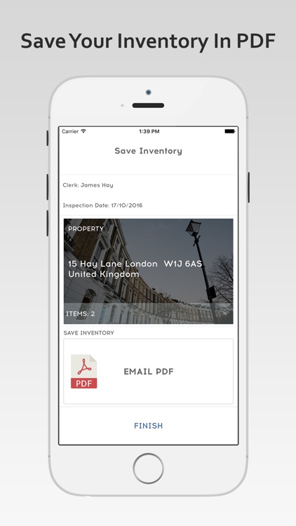 Inventory Agent Go for Property Inspections