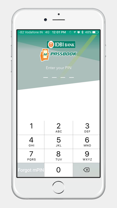 How to cancel & delete IDBI Bank mPassbook from iphone & ipad 1