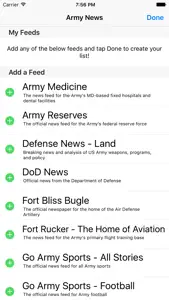 Army News - A News Reader for Members, Veterans, and Family of the US Army screenshot #5 for iPhone