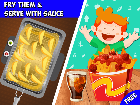 Screenshot #6 pour French Fries Maker-Free learn this Amazing & Crazy Cooking with your best friends at home