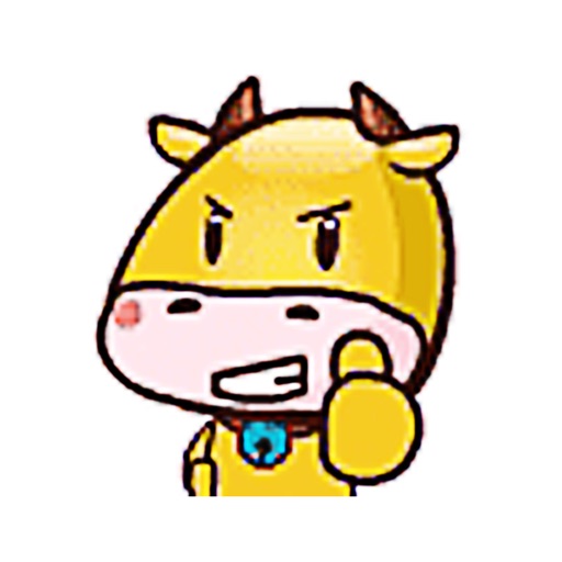 Cute Cartoon Cow icon