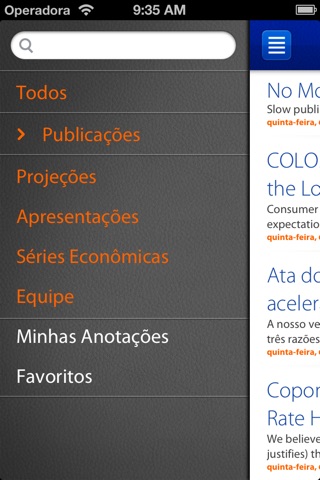 Itaú Análises Econômicas screenshot 3