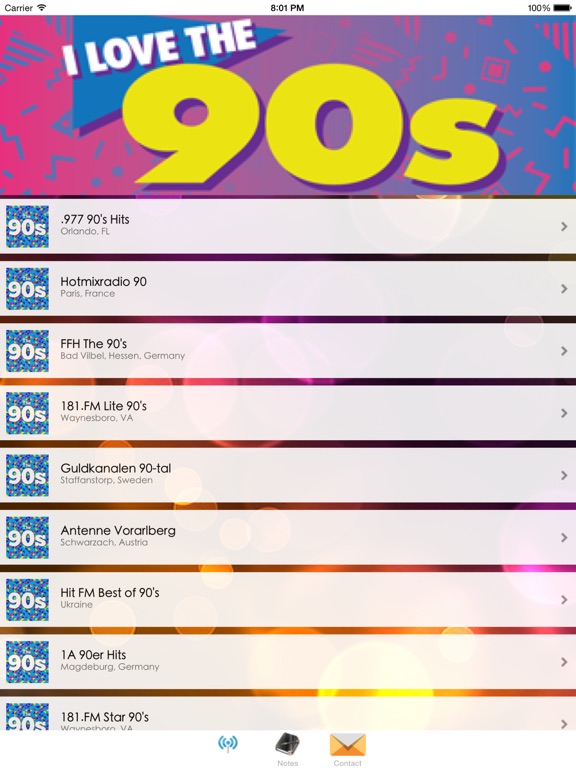 Screenshot #4 pour A+ 90's Music Radios - 90s Music Radio - 90s Music