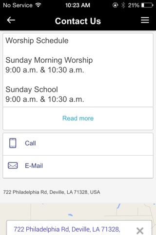 Philadelphia Baptist Church Pineville screenshot 4