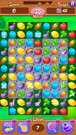 Game screenshot Farm King - Vegetable Match 3 Game mod apk