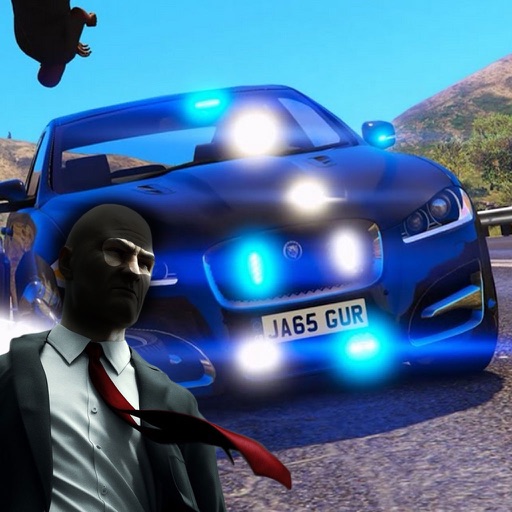 Extreme Hitman City Driver 3D Icon