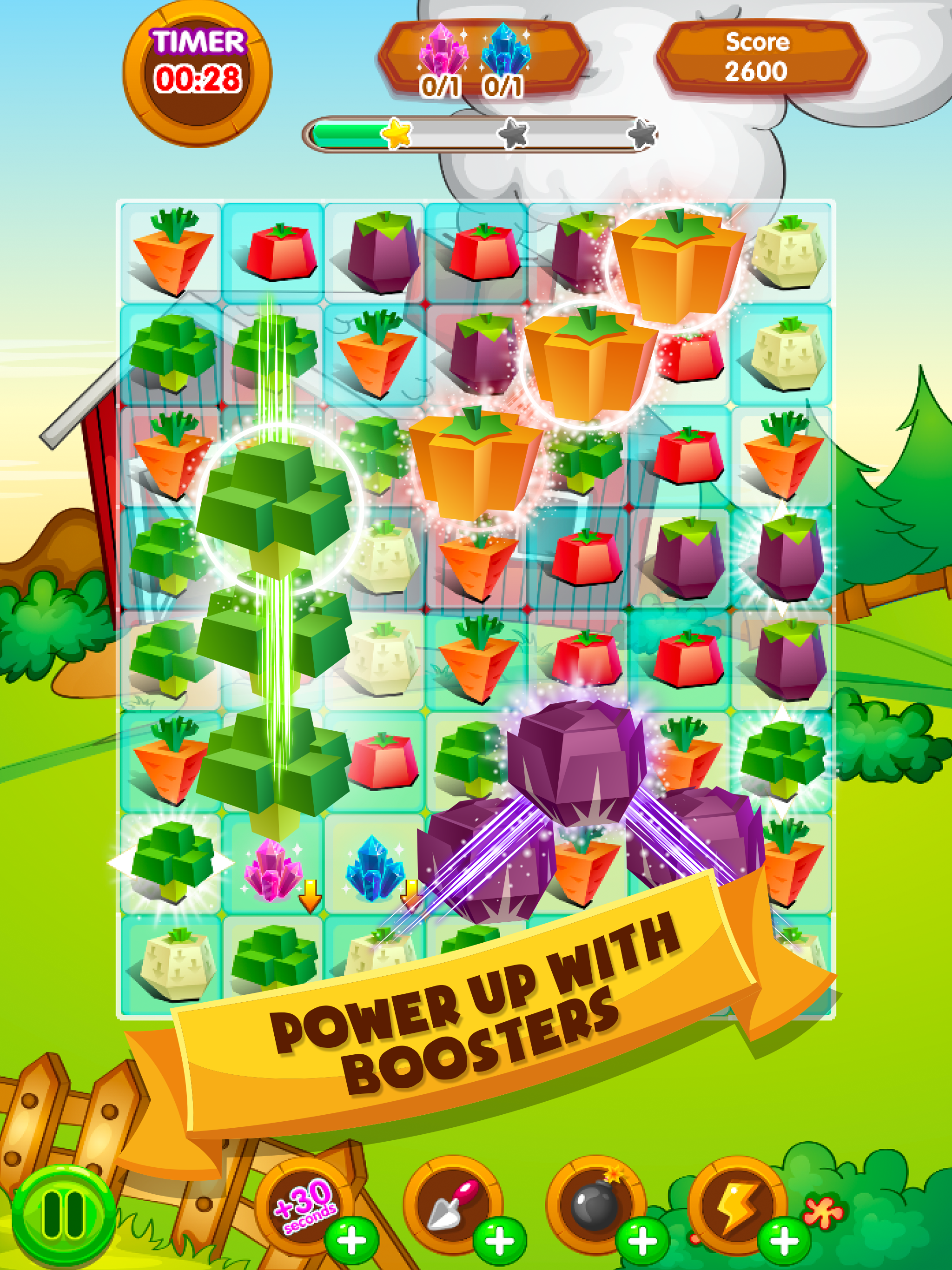 Forest Rescue Farm: Addictive Match 3 Puzzle screenshot 5