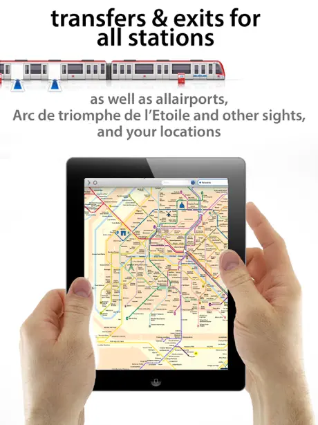 Paris Metro, RER & Offline Map