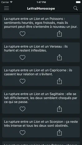 Game screenshot Le Vrai Horoscope apk