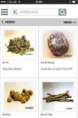 Game screenshot Kamwo Herbal Reference App mod apk