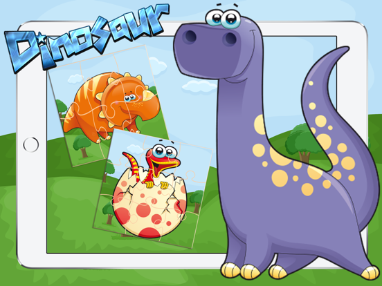 Screenshot #6 pour Good Games for Kids : The Dinosaur Jigsaw Puzzles