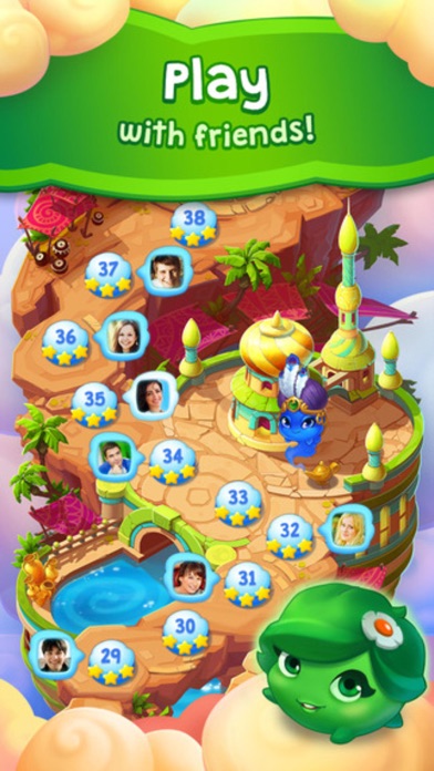 Screenshot #3 pour Charm Splash - 3 match puzzle blast game