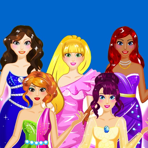 Fashion Design Girls Dressup Icon