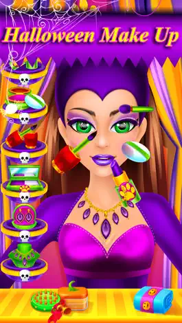 Game screenshot Halloween Beauty Salon - Makeup Makeover & Dressup hack