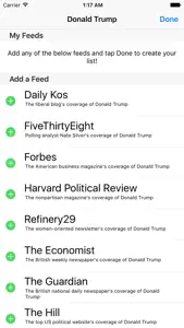 Trump News - The Unofficial News Reader for Donald Trump screenshot #3 for iPhone