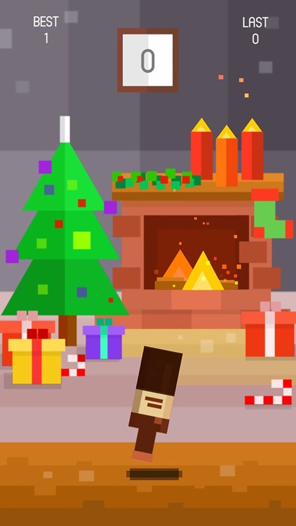 Bottle Flip Christmas