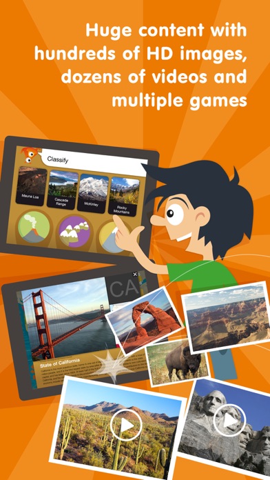 Kids US Atlas - United States Geography Gamesのおすすめ画像3