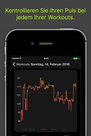 Pulsation - Fitness & Heart Rate Monitor screenshot 3