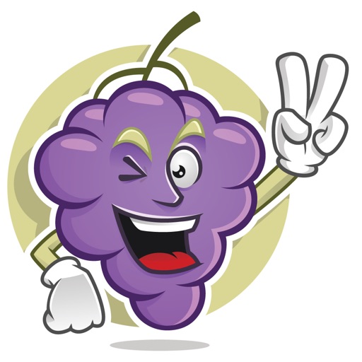 Funny Grape Stickers Vol 01 icon