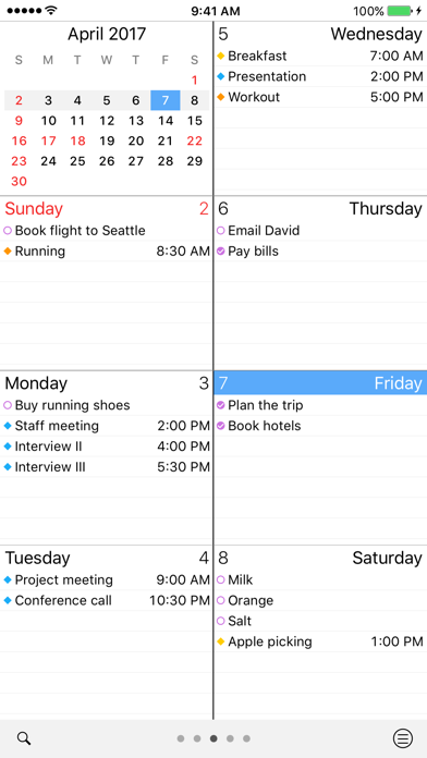 Mompelen Conserveermiddel Accor Week Agenda + Todo List | WeekUp Calendar | App Price Drops