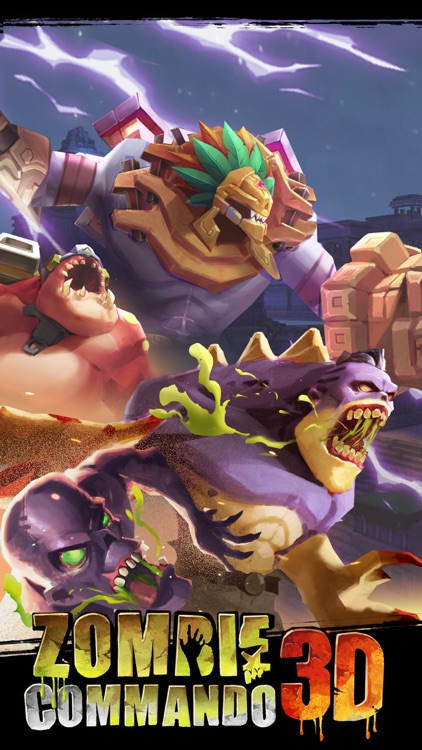 Zombie Commando 3D - Adventure to save the world