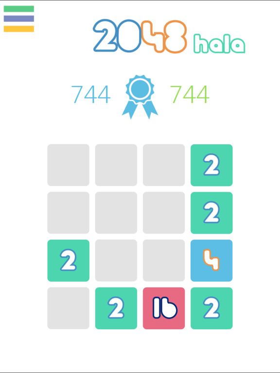 Screenshot #6 pour 2048 hala - special easy edition inspired by 1010