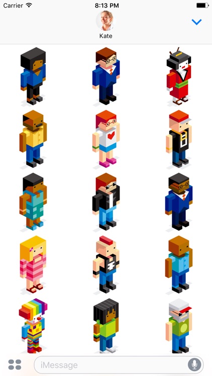 Characters - stickers for iMessage