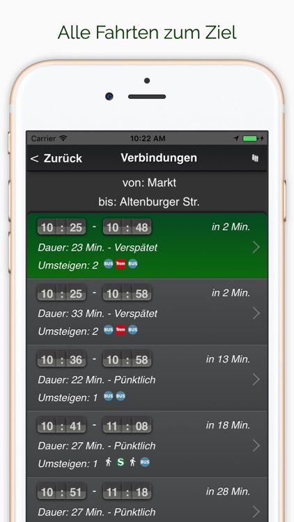 A+ Premium Fahrplan Leipzig