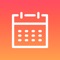 An audio, visual and video calendar for the iPad